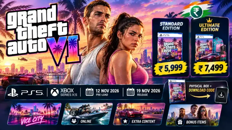 GTA 6 Price in India: Standard & Ultimate Edition Costs